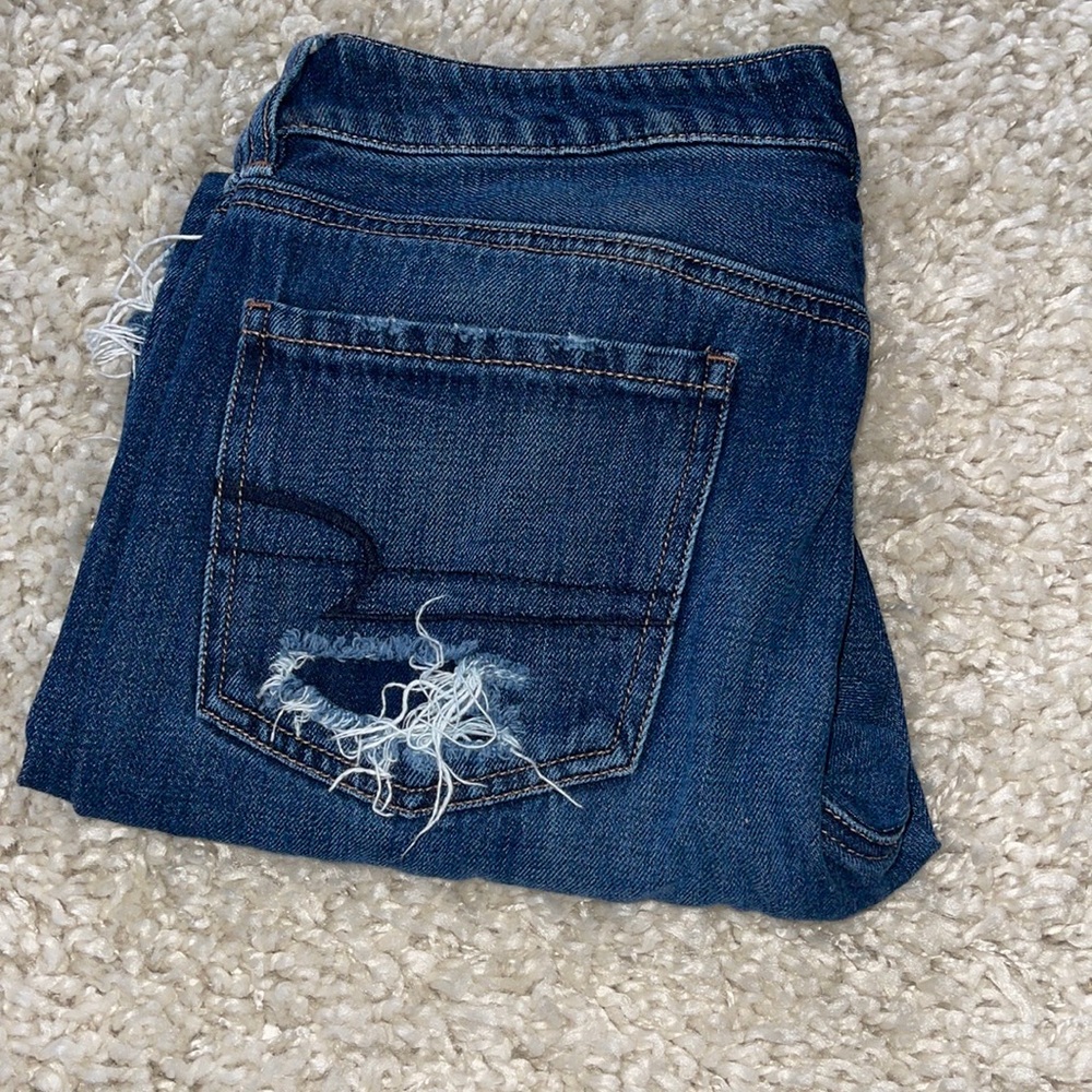 AE mom jeans